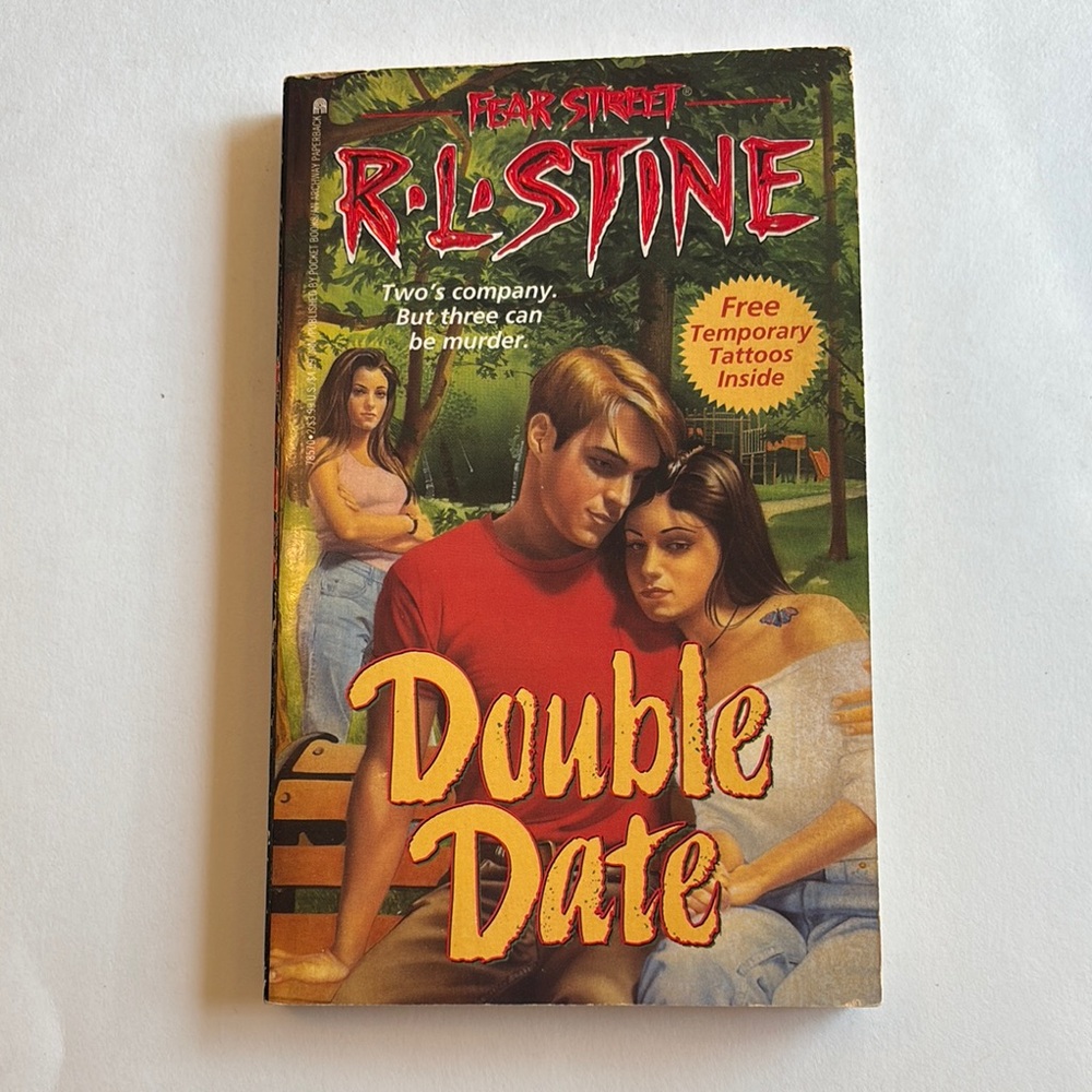 Vintage Fear Street Double Date By RL Stine Book Paperback